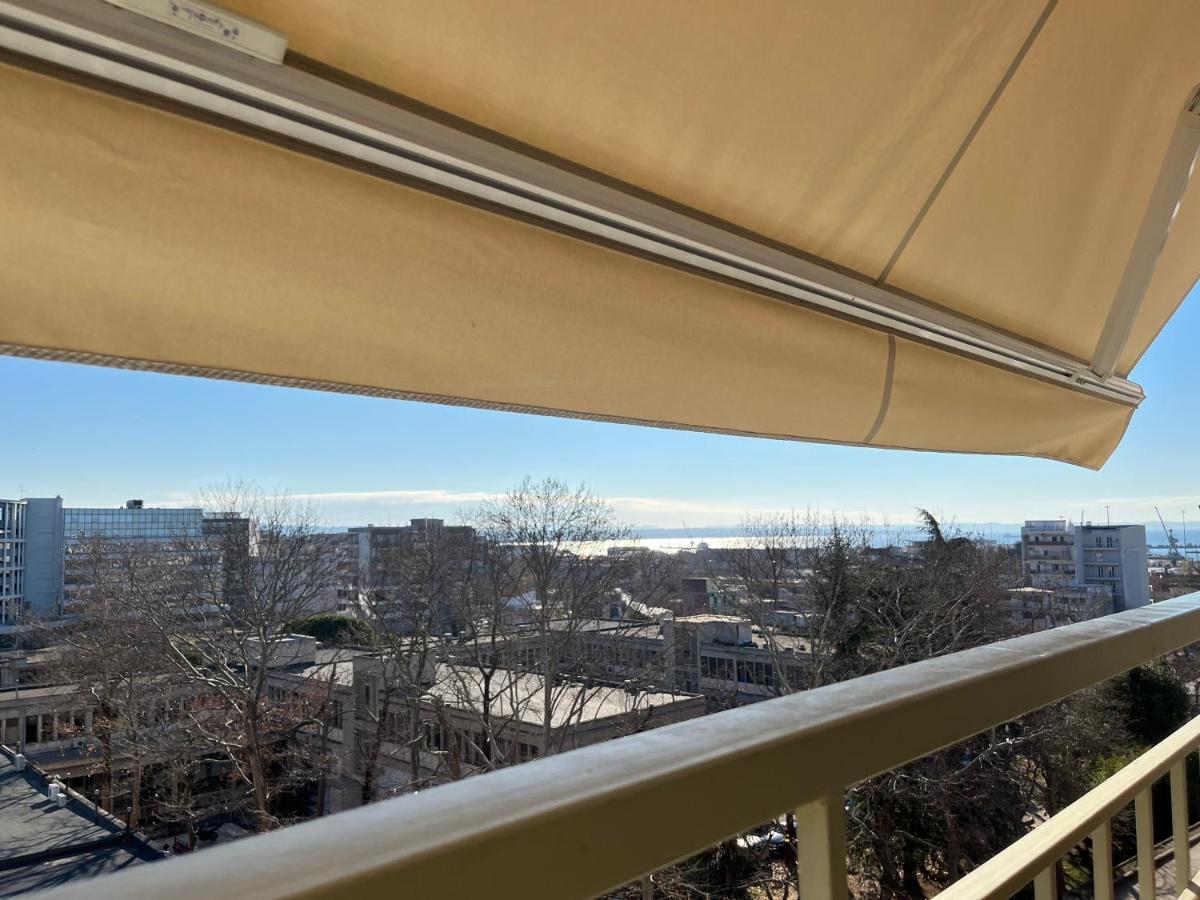 Apartament Great View Luxury Living-Metro Station Saloniki Zewnętrze zdjęcie