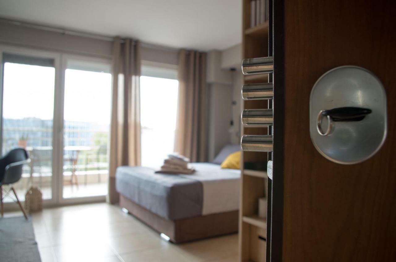 Apartament Great View Luxury Living-Metro Station Saloniki Zewnętrze zdjęcie