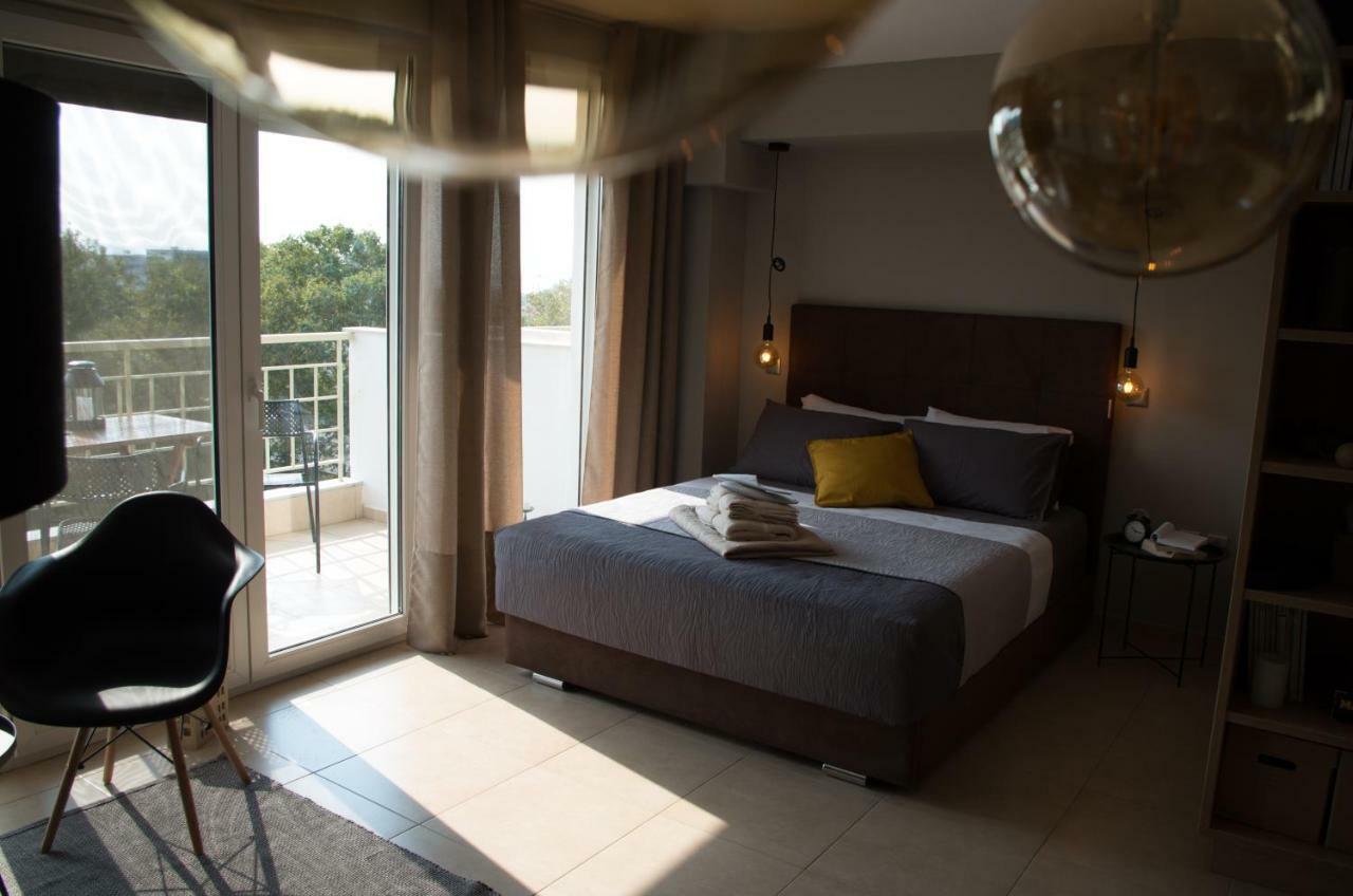Apartament Great View Luxury Living-Metro Station Saloniki Zewnętrze zdjęcie